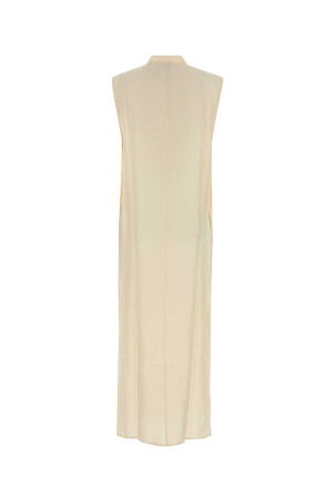 Ivory silk Namsa shirt dress LE KASHA (NAMSA00)