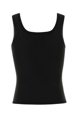 Black jersey Oscar tank top Black GIMAGUAS (OSCARTOP)