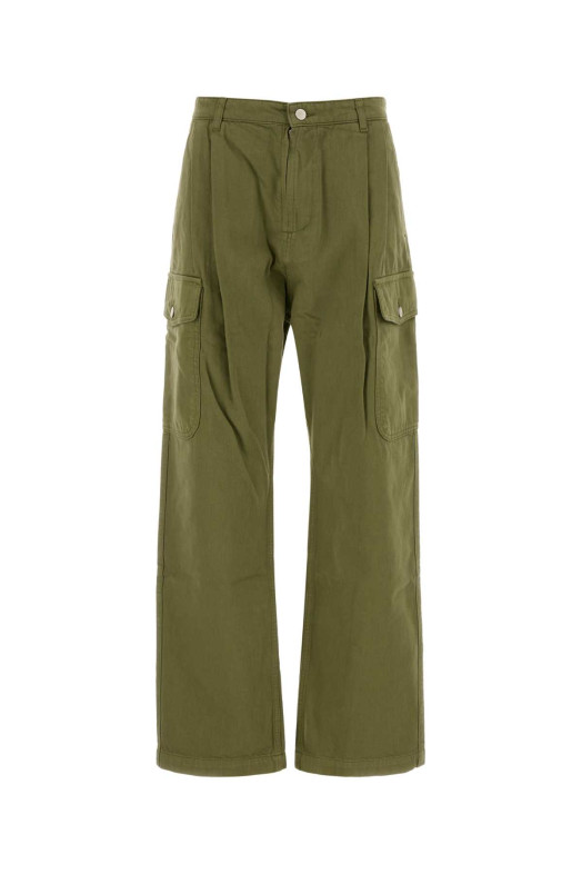 Green canvas Samuel pant Green GIMAGUAS (SAMUELTROUSERS)