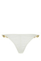 White stretch jersey Splash bikini bottom REINA OLGA (SPLASHBTM)