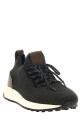Кроссовки из эластичной ткани, серые TOD'S XXM63K0KO70VKKS815