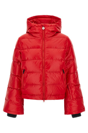 'Polar Flare' down jacket Red