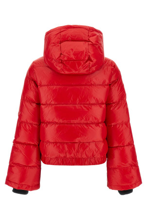 'Polar Flare' down jacket Red