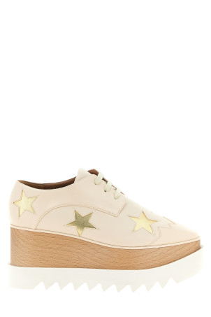 'Elyse' lace up shoes White