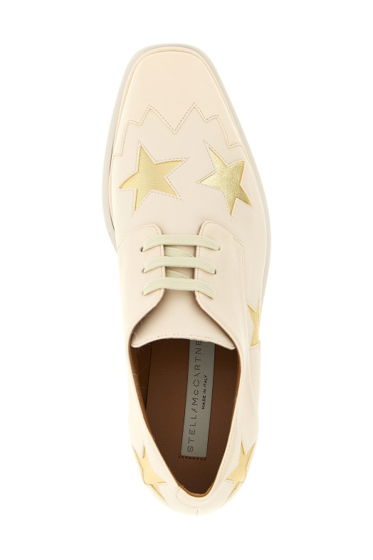'Elyse' lace up shoes White