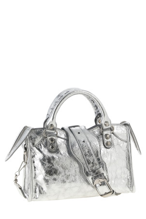 'Le City' mini handbag Silver