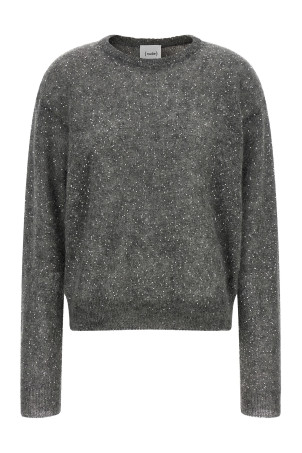 Micro sequin sweater Gray