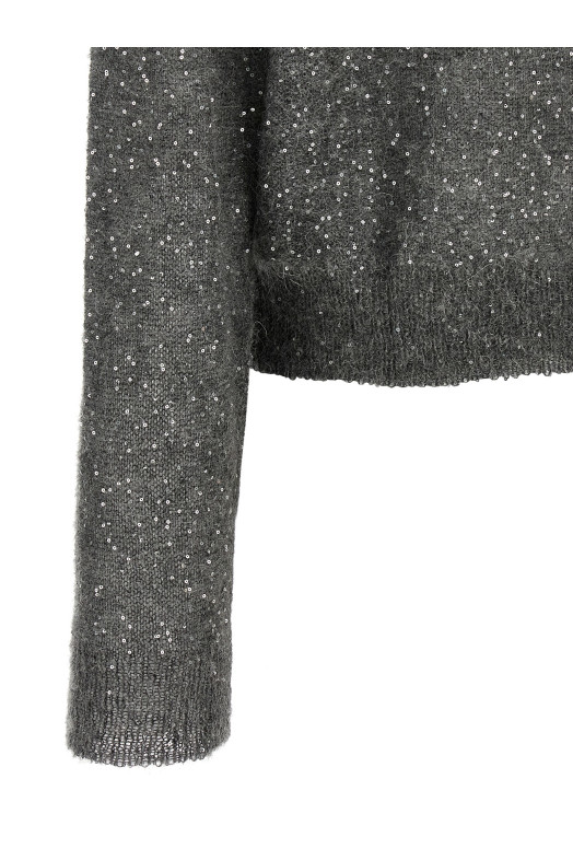 Свитер с микропайетками, серый NUDE 1101W2615305