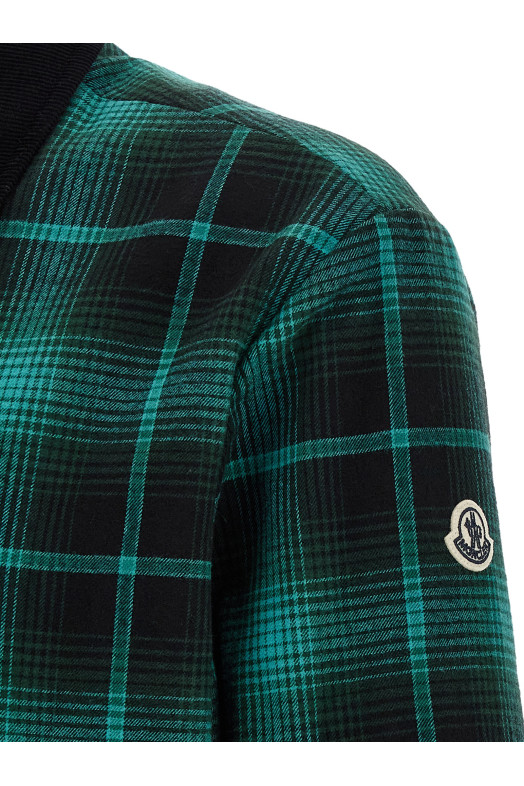 Двусторонняя куртка Moncler x Frgmt «Ryūha», зелёная L209U1A00001N1124F89