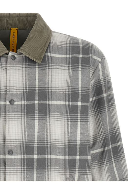 Двусторонняя куртка Moncler x Frgmt «Ryūha», серая L209U1A00001N1124F90