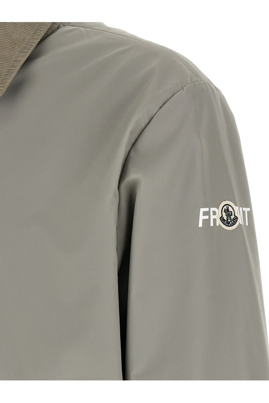 Двусторонняя куртка Moncler x Frgmt «Ryūha», серая L209U1A00001N1124F90