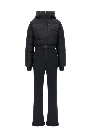 Ski Suit Hood Lined Black