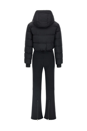Ski Suit Hood Lined Black