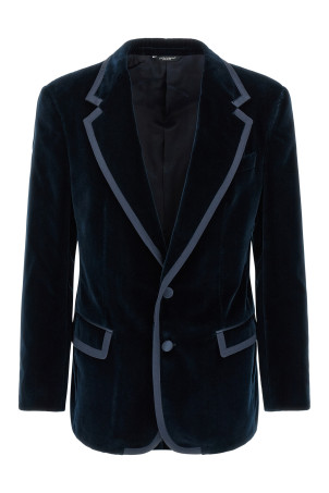 'Sicilia' tuxedo blazer Blue