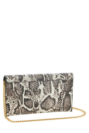 'Love Birds' mini clutch Beige
