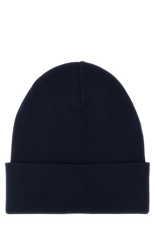Logo patch beanie Blue