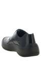 Кожаные ботинки на шнурках, чёрные PRADA 2EE497FG000055F0002