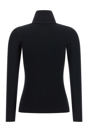 'Perfect Thermal Rollneck' top Black