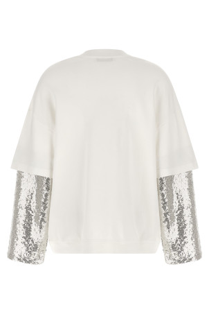 'Troy' T-shirt Silver