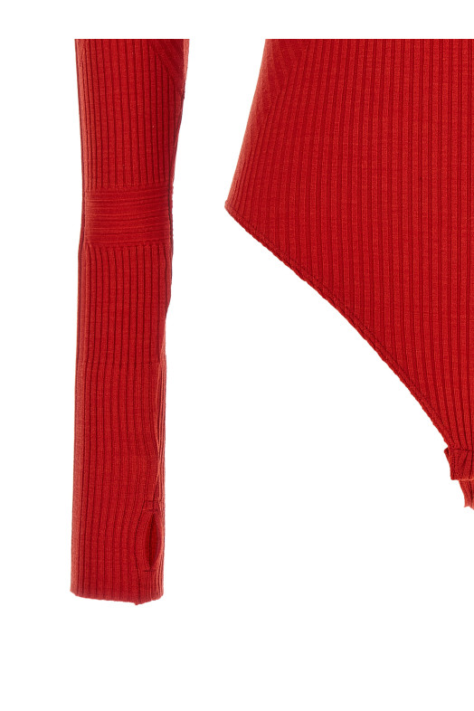 'Stardust' bodysuit Red