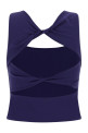 'Tanni' top Blue