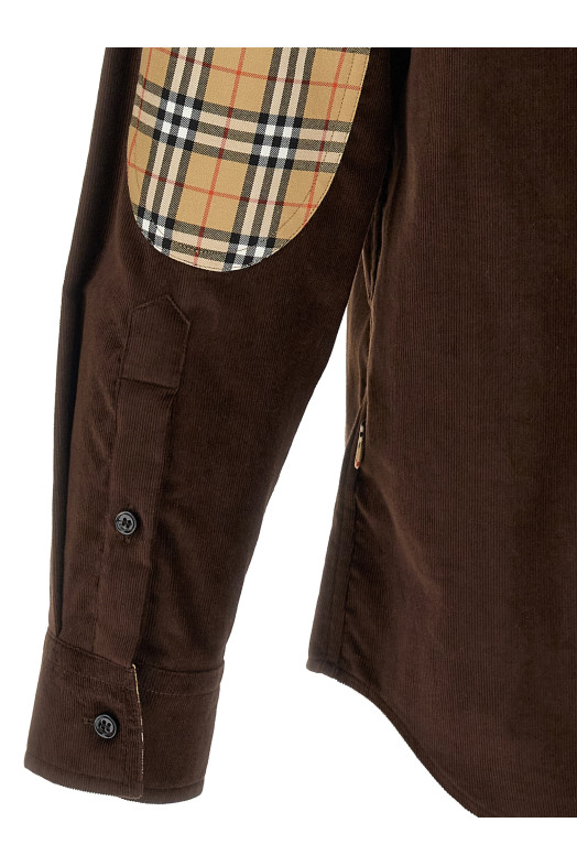 'Cadoc' shirt Brown