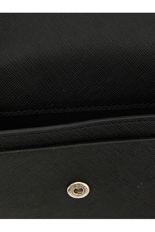 'Orb' logo card holder  Black
