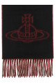 'Orb' double-face scarf Black