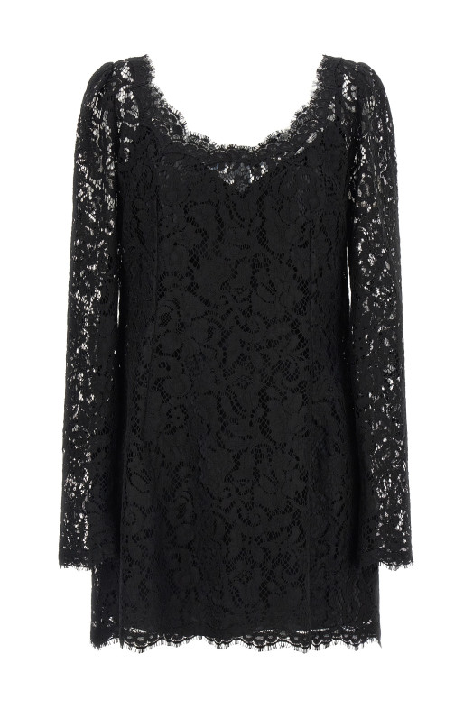 Lace dress Black