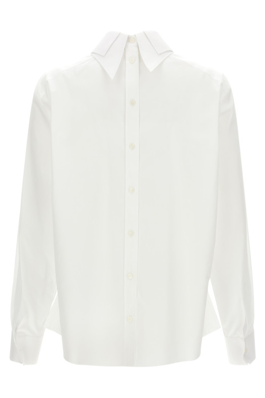 Front and back shirt White