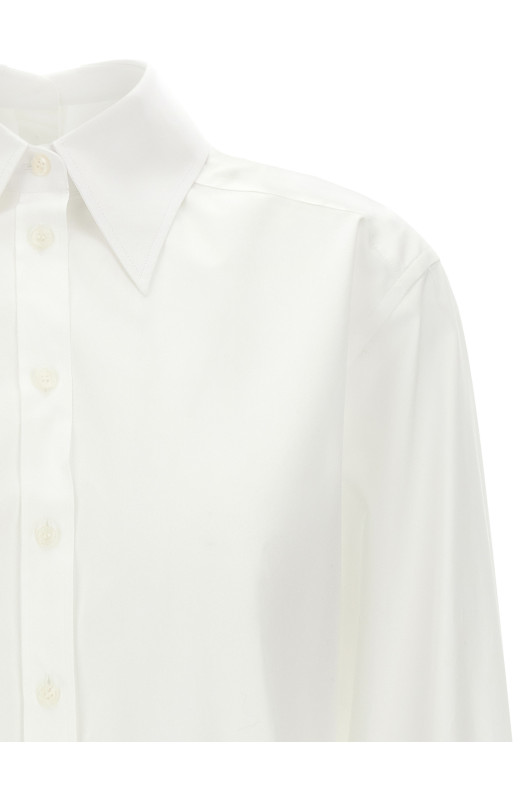 Front and back shirt White