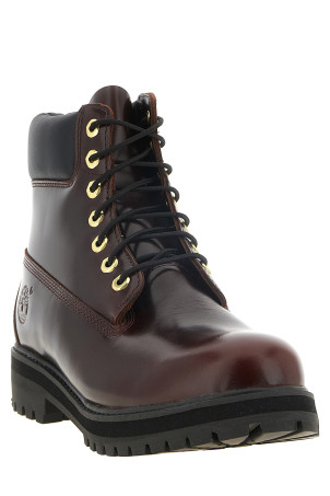 'Heritage' ankle boots Bordeaux