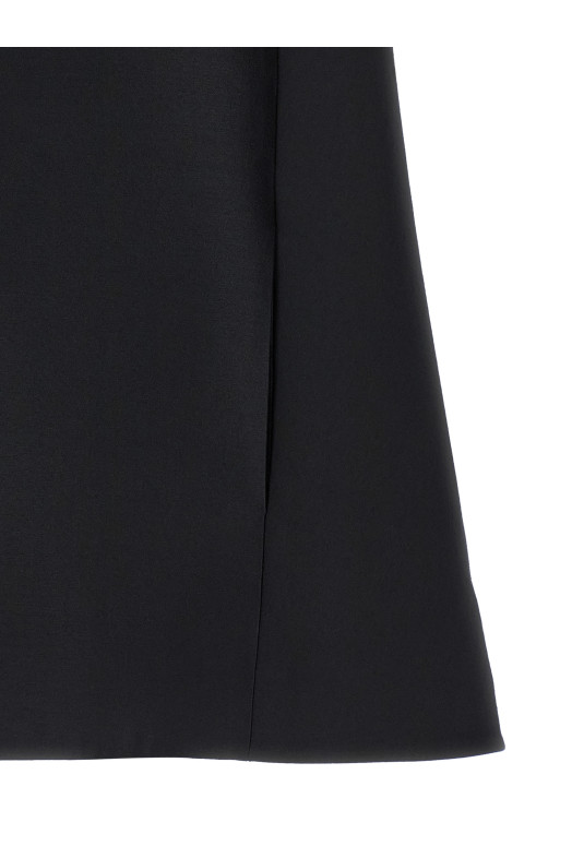 'A-Line' dress Black