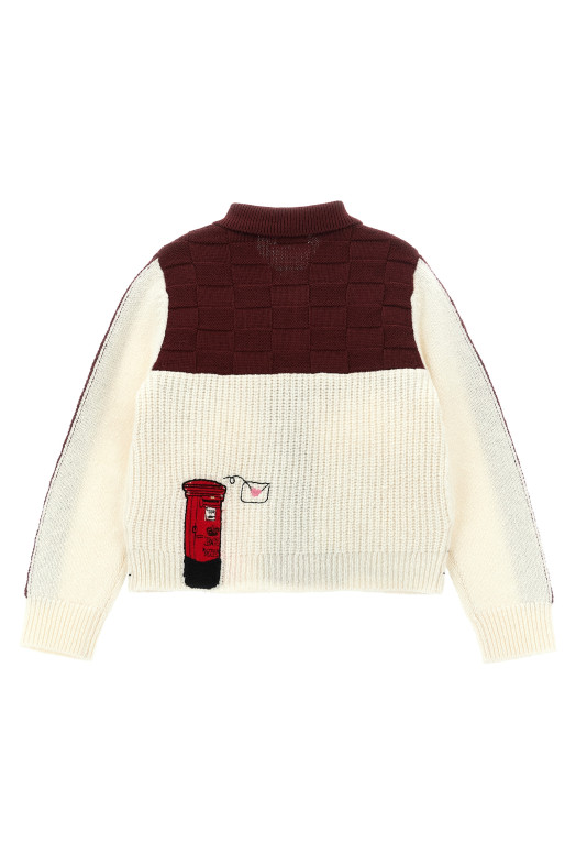 Кардиган «Townhouse Bear», многоцветный 8131194CLARETRED