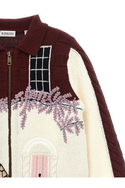 Кардиган «Townhouse Bear», многоцветный 8131194CLARETRED