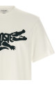 Футболка з принтом, біла LACOSTE TH9990001