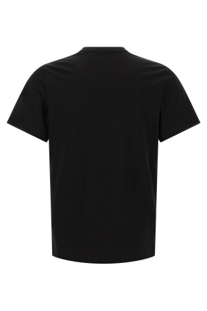 Double logo t-shirt Black