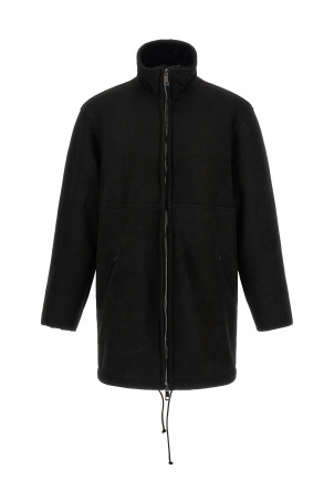 Shearling caban Black