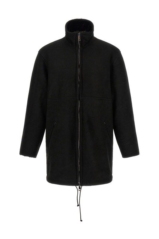 Shearling caban Black