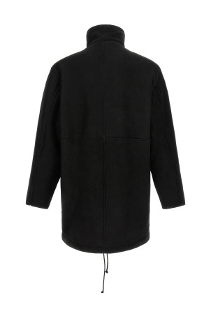 Shearling caban Black