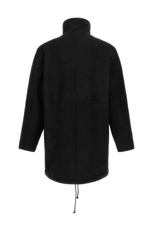 Shearling caban Black