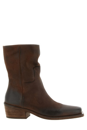 'Tex' texan ankle boots Brown