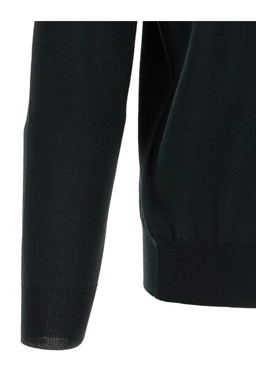 'Collo Camicia' polo shirt Green