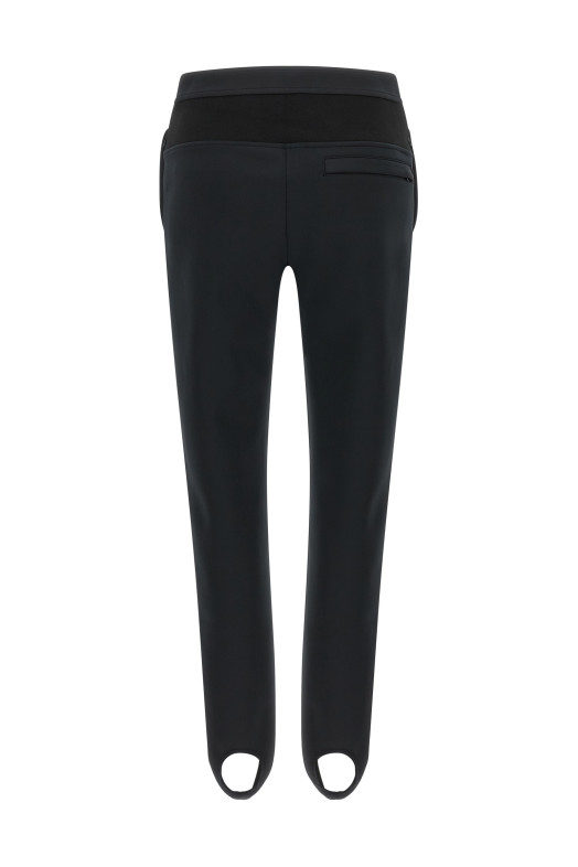 Брюки со стременами, чёрные COURREGES 626JPA793JS03249999
