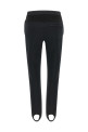 Брюки со стременами, чёрные COURREGES 626JPA793JS03249999