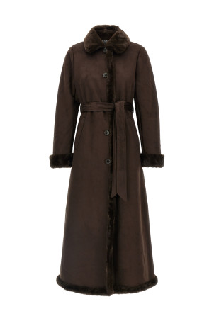 'Shea' coat Brown