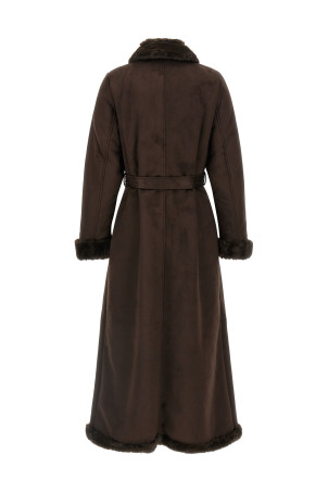 'Shea' coat Brown