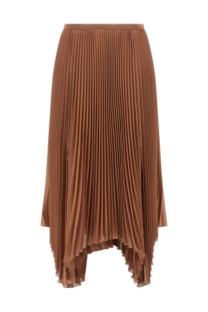 Valentino Garavani Light Georgette skirt Brown