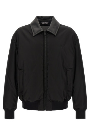 'Cocoon' bomber jacket Black
