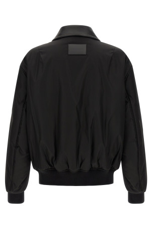 'Cocoon' bomber jacket Black